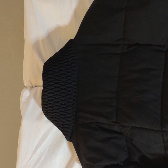 Michael Kors Lady's  Black Puffer Coat w/Quilted Collar - Size Large - Picture 7 of 16